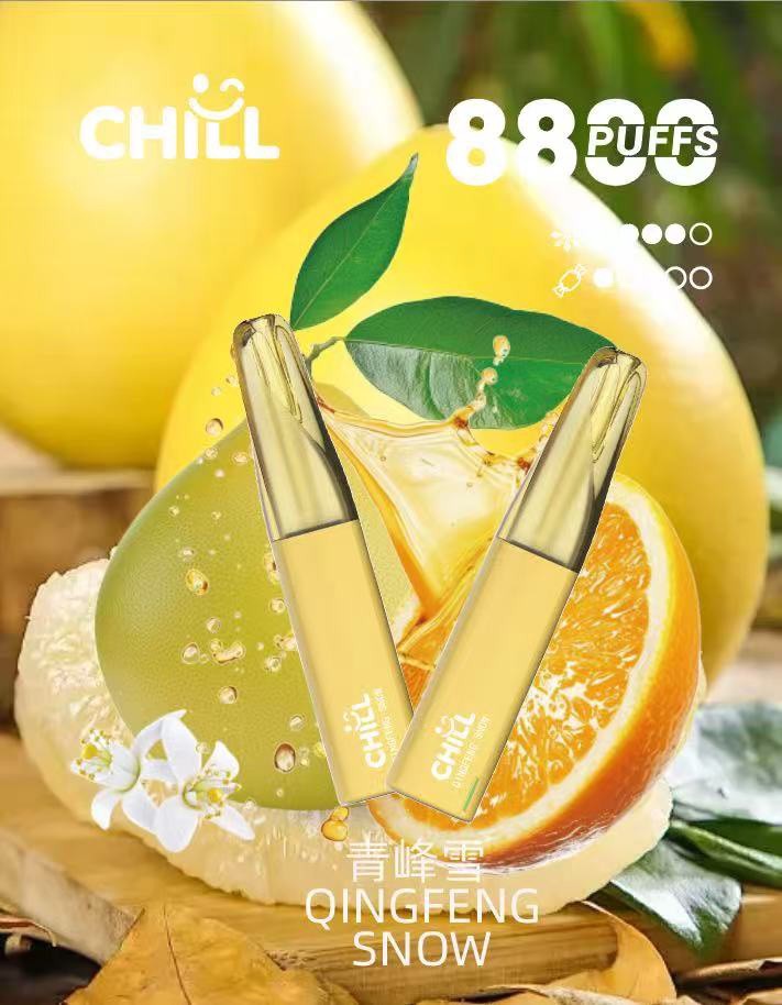 Chill8800口一次性電子煙|青峰雪口味|